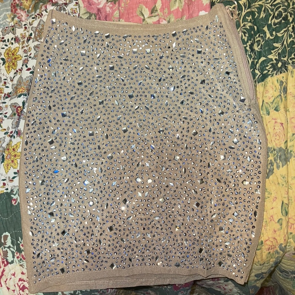 windsor rhinestone skirt